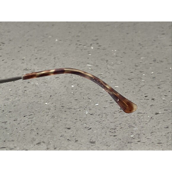 Ray-Ban Half Rim Eyeglasses Frames ONLY RB 6062 2502  49-19-140 Italy Silver - Picture 7 of 12